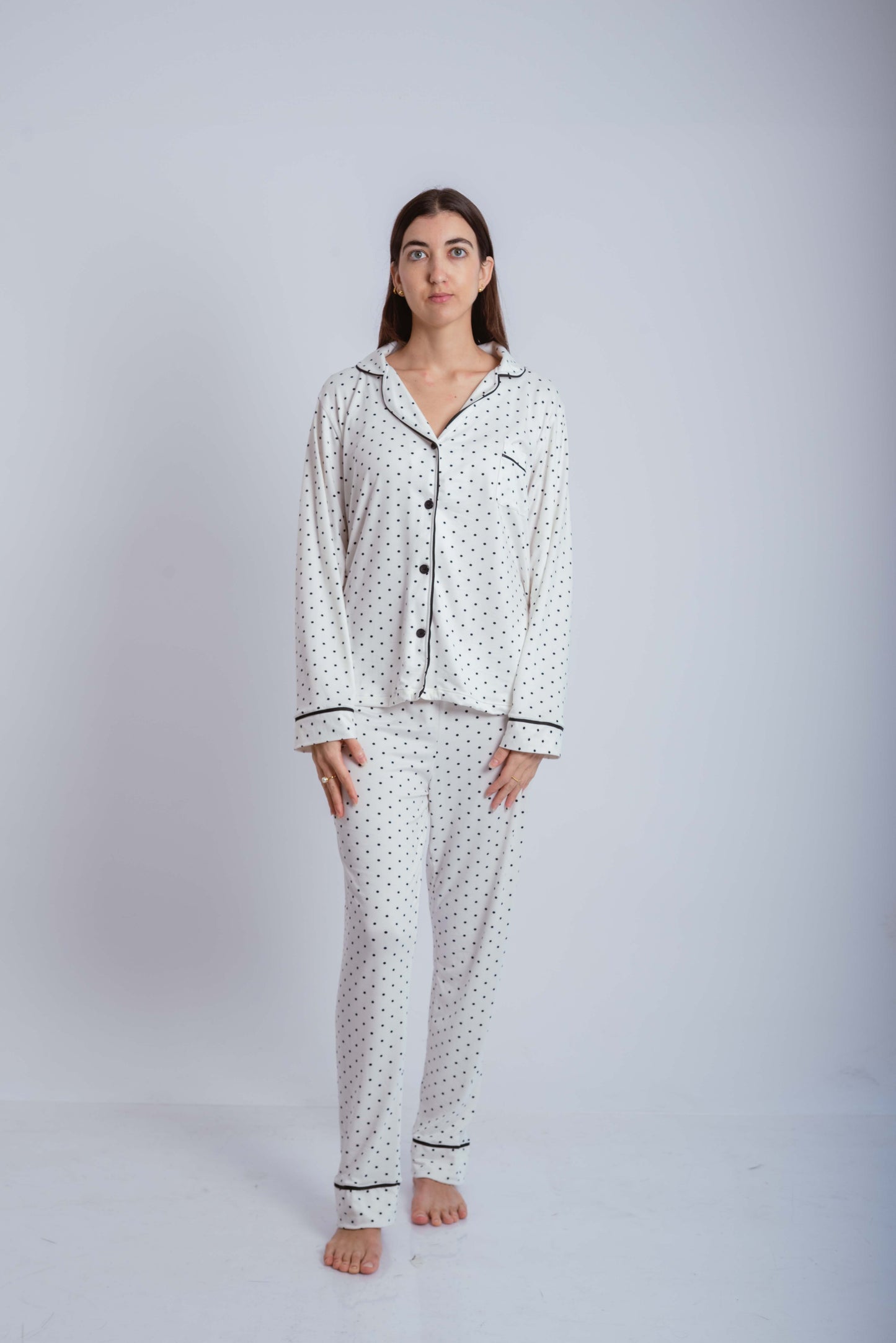 Flat White Manga Larga